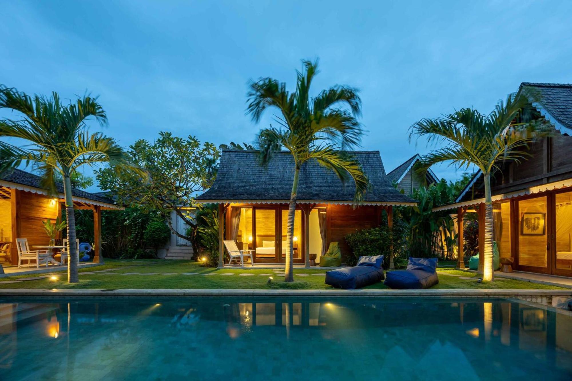 Villa Du Bah - Family Gateway 3Br Villa 12Min To Beach With Private Pool And Parking Kerobokan Exterior foto