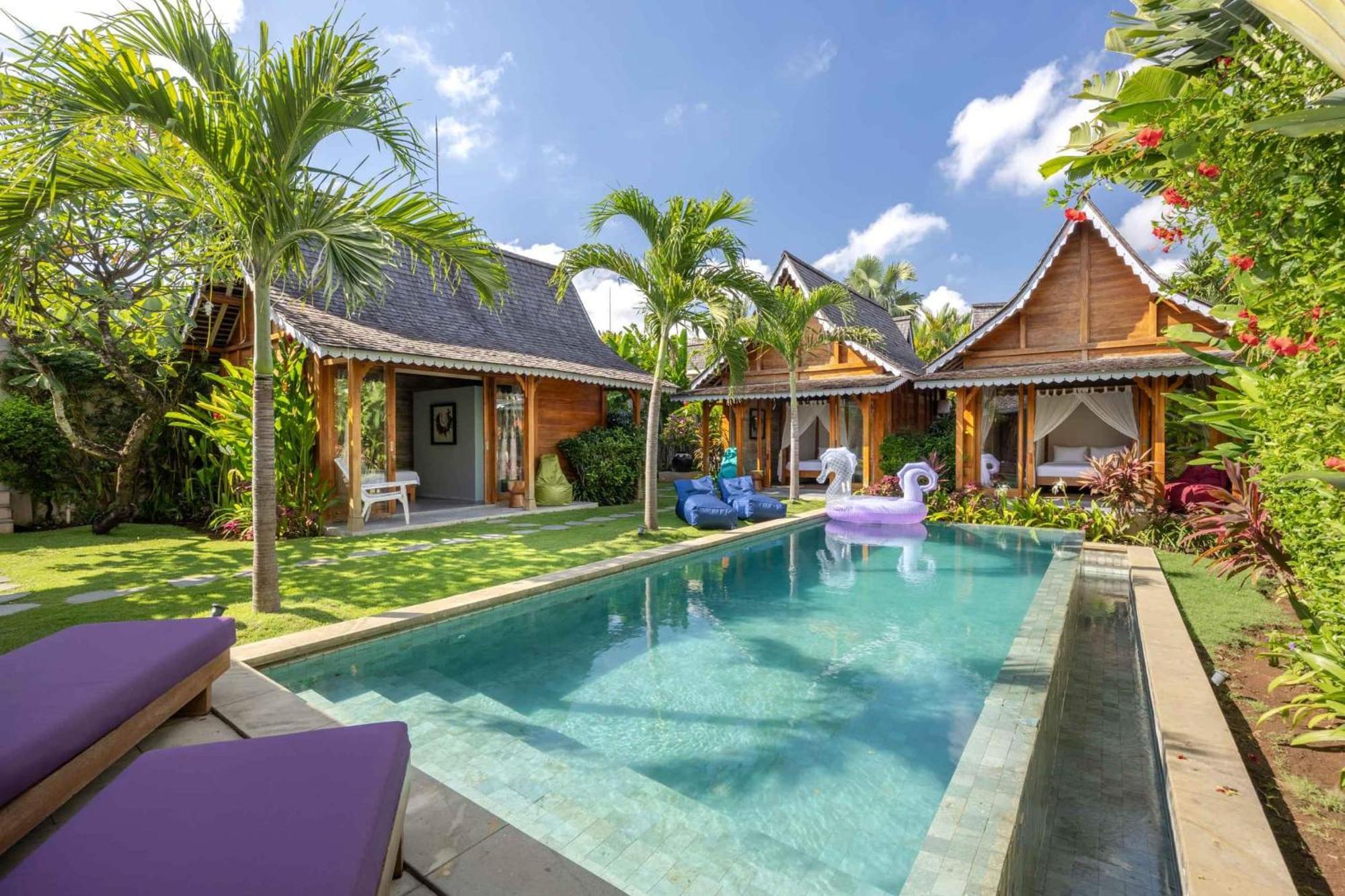 Villa Du Bah - Family Gateway 3Br Villa 12Min To Beach With Private Pool And Parking Kerobokan Exterior foto